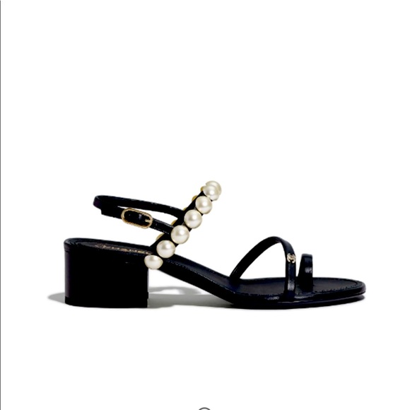 CHANEL Shoes - COPY - Chanel Top Of The Pearl Sandals